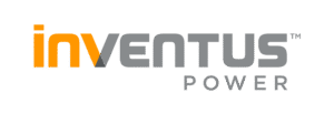The Inventus Power logo with inventus in bold letters—in in orange and VENTUS in gray—above the word POWER in smaller, gray capital letters on a light background.